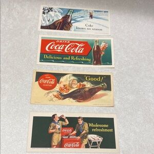 Vintage Coca-Cola Advertising Cards